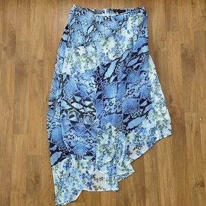 INC international concepts snake floral skirt 2